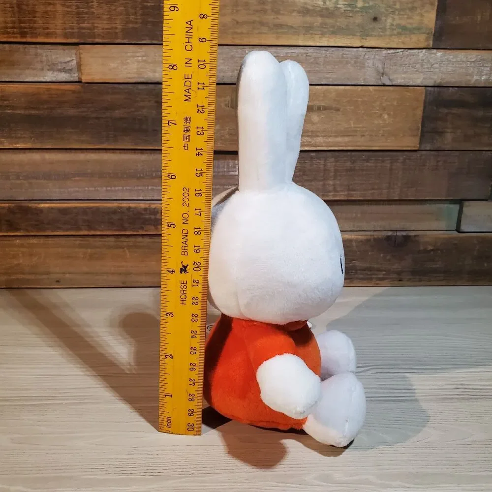 Miffy Plush Red Orange Dress White Rabbit Bunny Doll 2024 New Tags Dick Bruna